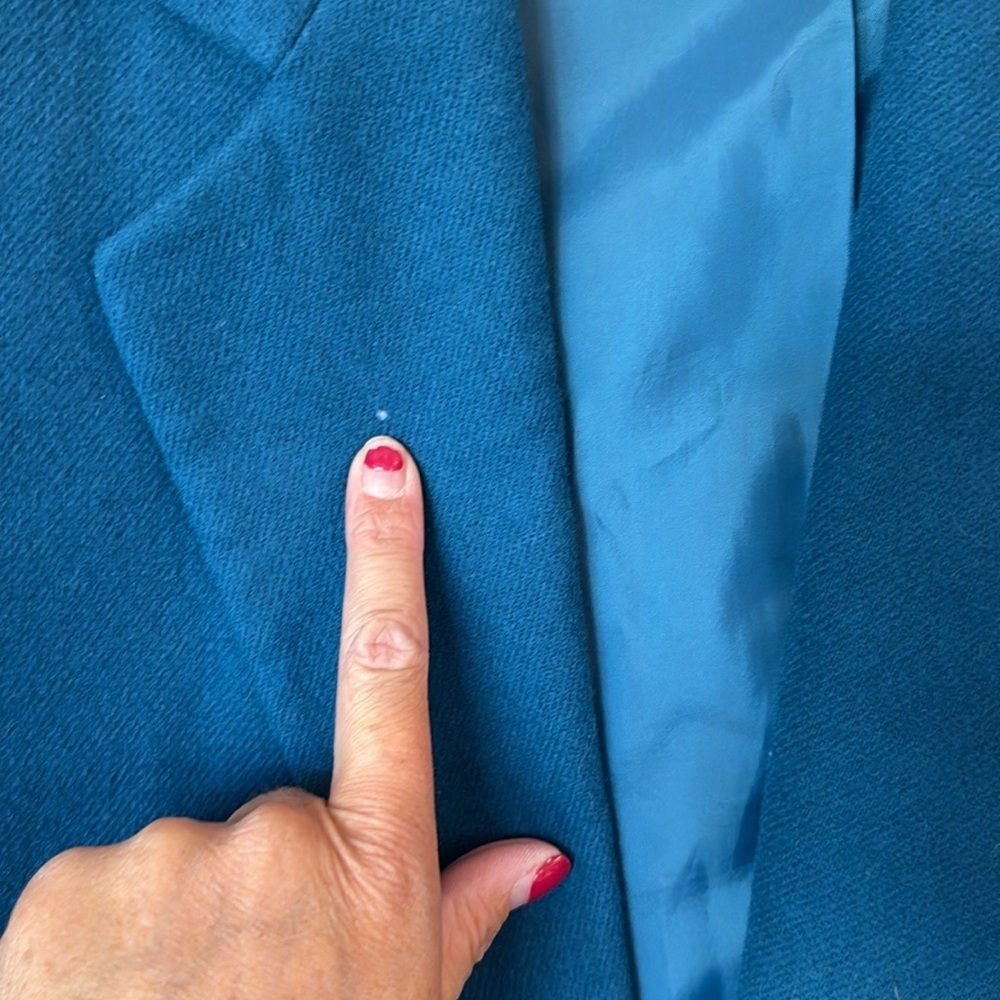 VTG Norton McNaughton Size 8 dark teal Blazer - Picture 3 of 9